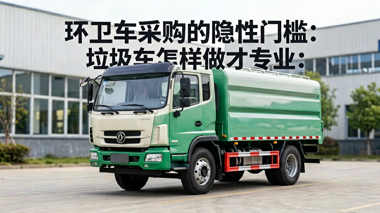 环卫车采购的隐性门槛:垃圾车怎样做才专业